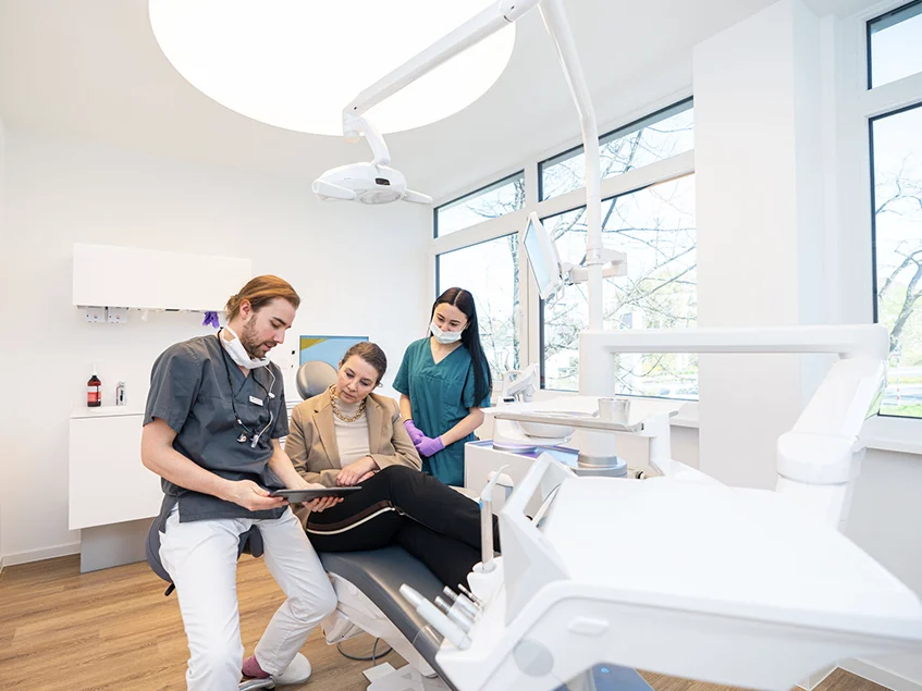 Zahnmedizinische Behandlung